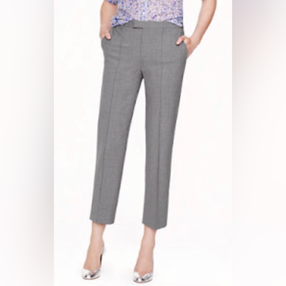 J. Crew Eaton Boy Navy Wool Ankle Pants size 4